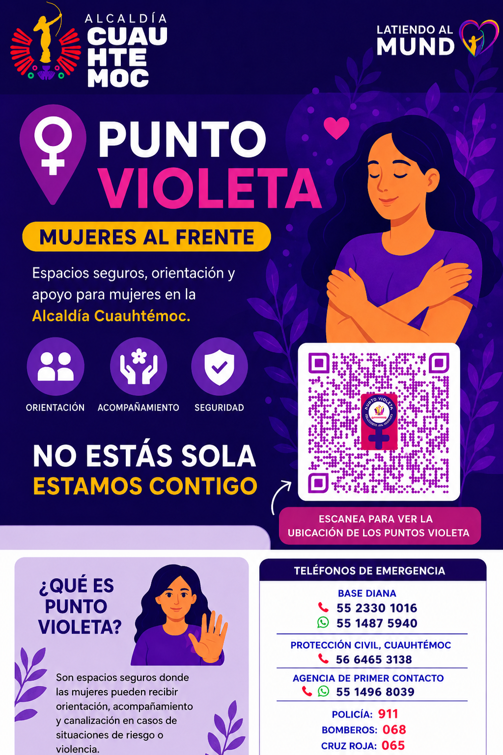 QR Punto Violeta
