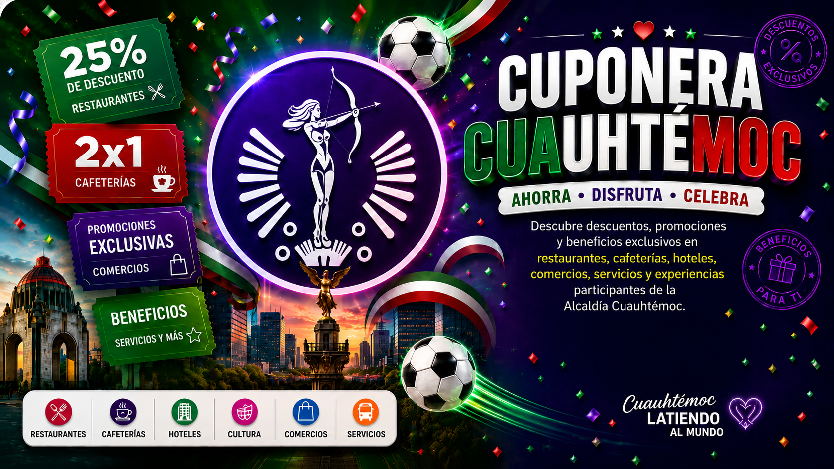 Cuponera Cuauhtémoc