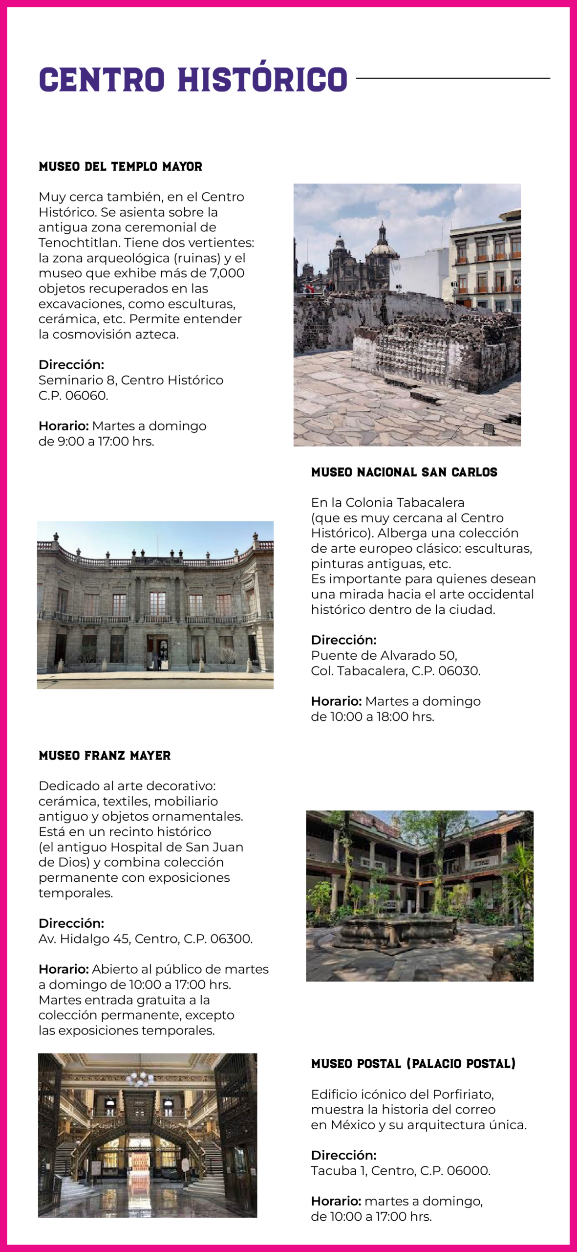 Museos Centro Histórico