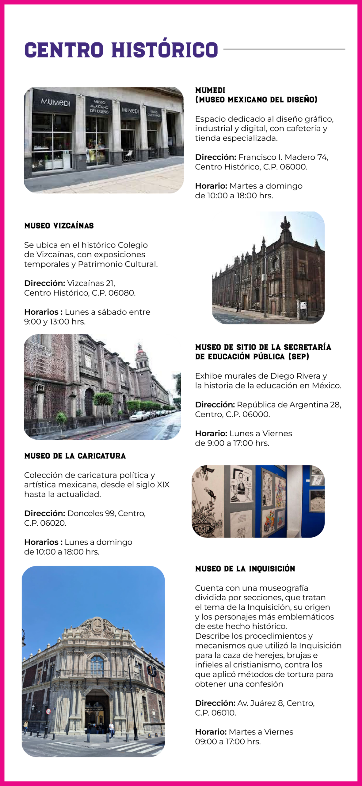 Museos Centro Histórico