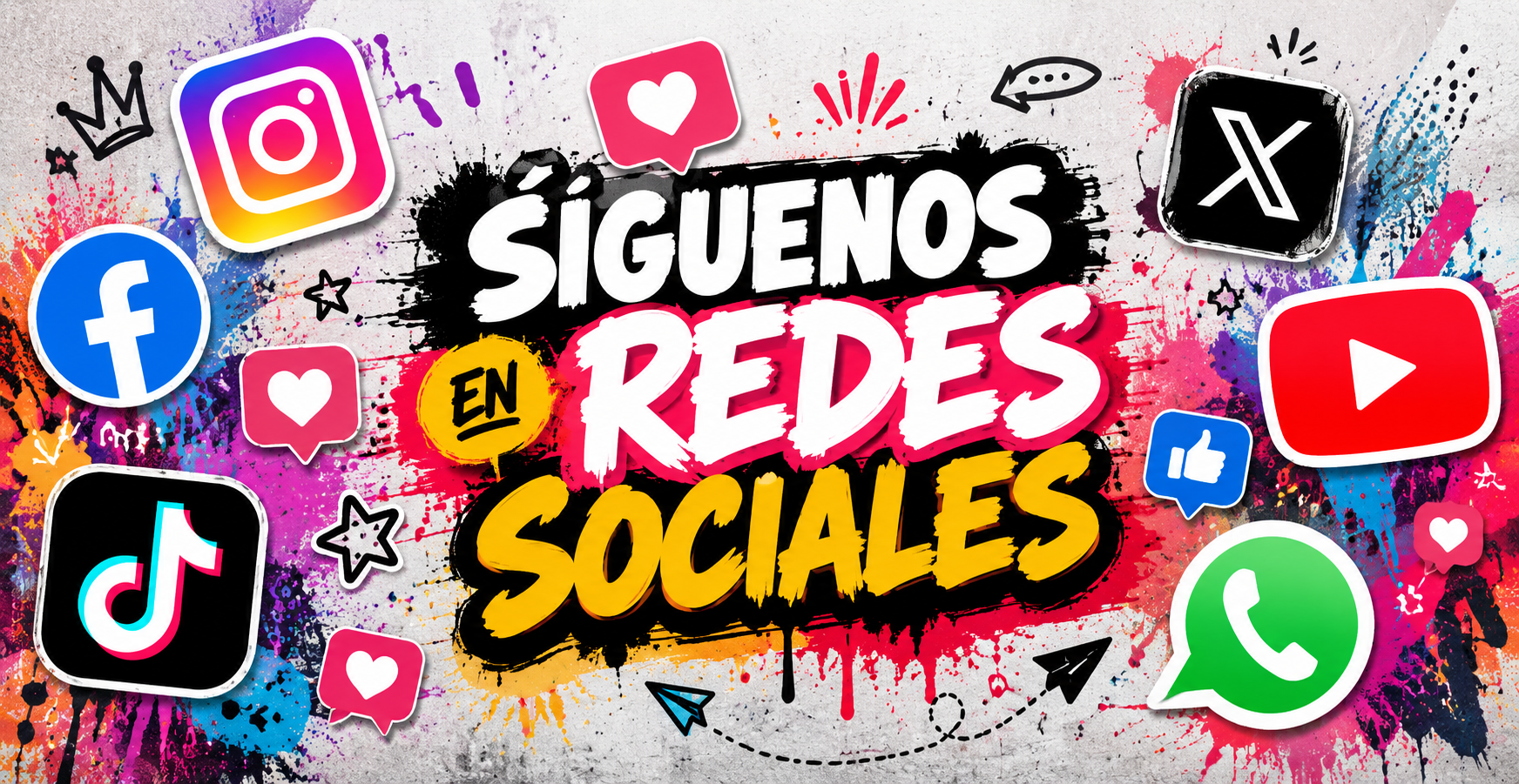 Síguenos en Redes Sociales