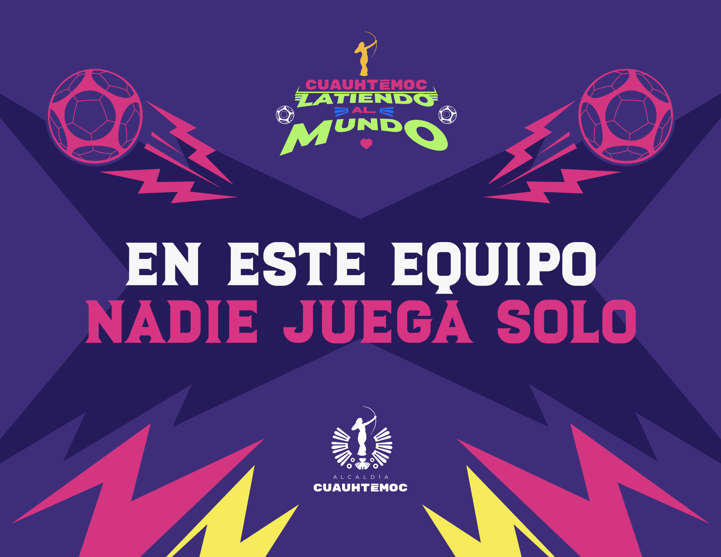 En este equipo nadie juega solo