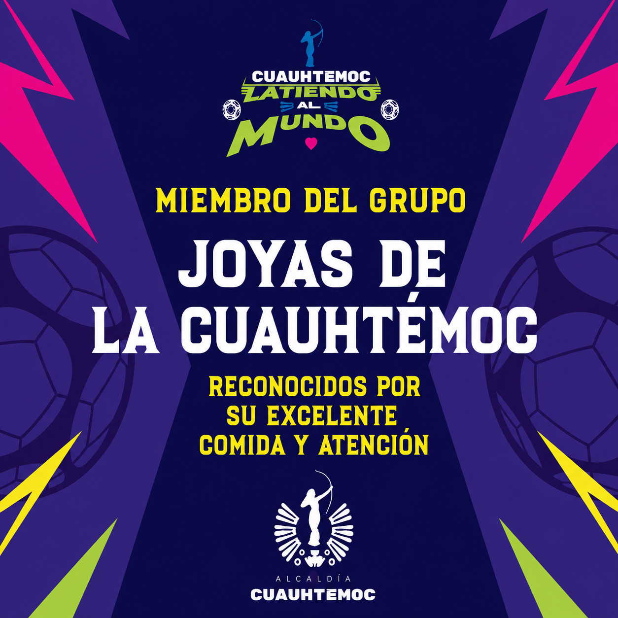 Joyas de la Cuauhtémoc Morado