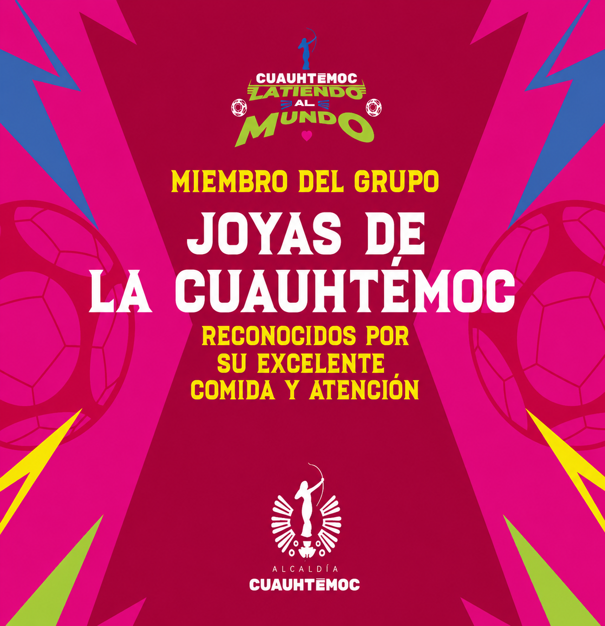 Joyas de la Cuauhtémoc Rosa